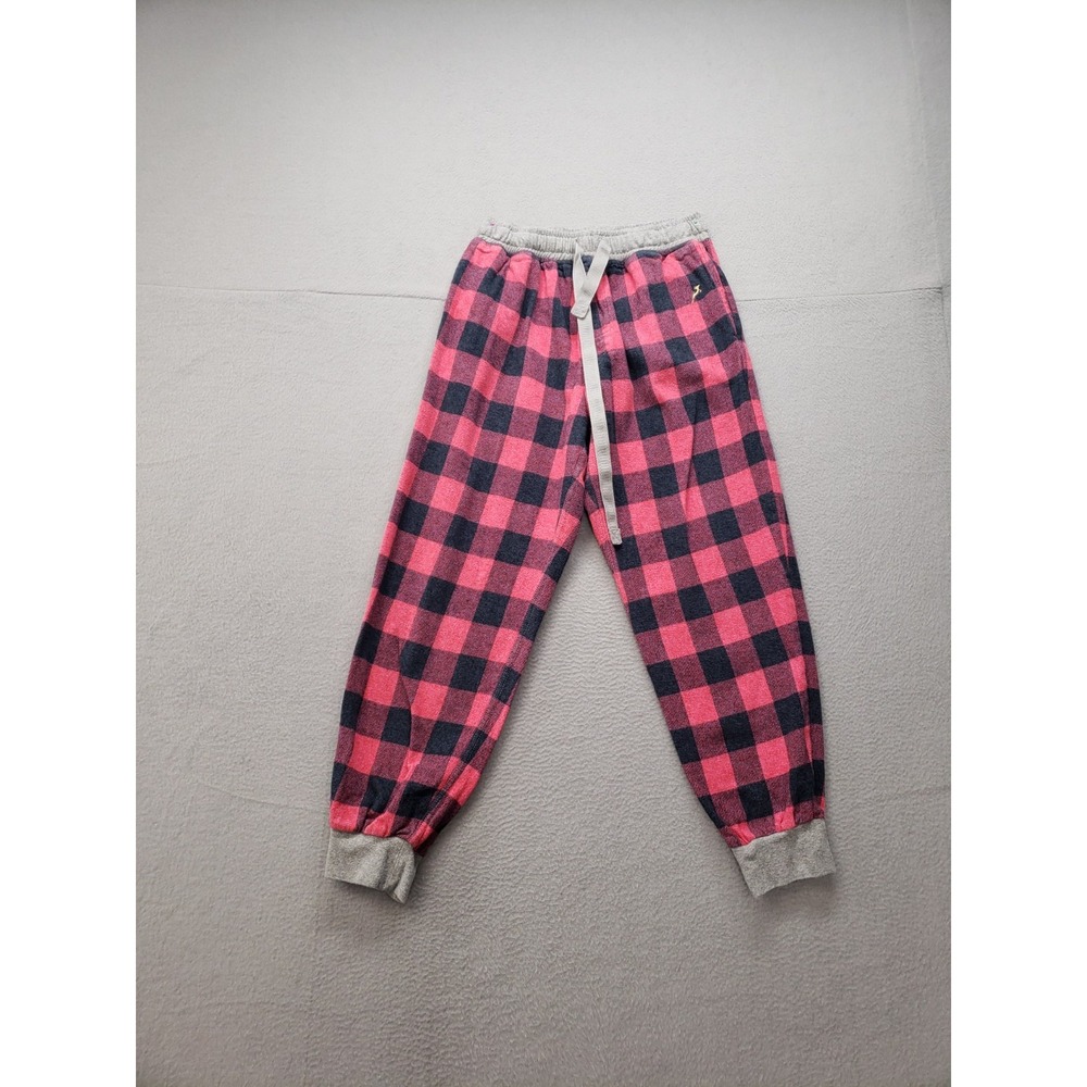 True Grit Women Pajama Pants M Multicolor Plaid Drawstring Elastic Waist‎ Sleep